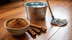Sauberkeit ohne Chemikalien: Wie man eine Zimtlösung herstellt, damit Ihr Boden glänzt und angenehm duftet